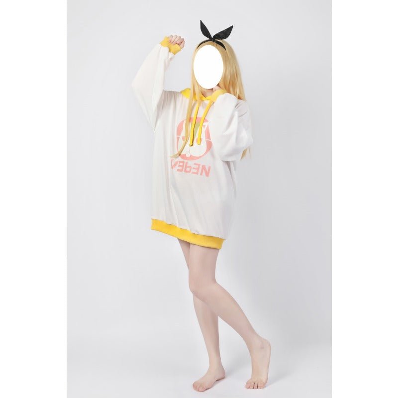 Lycoris Recoil Kurumi Hu Tao Cosplay Kostüm Hoodie mit Kopfband