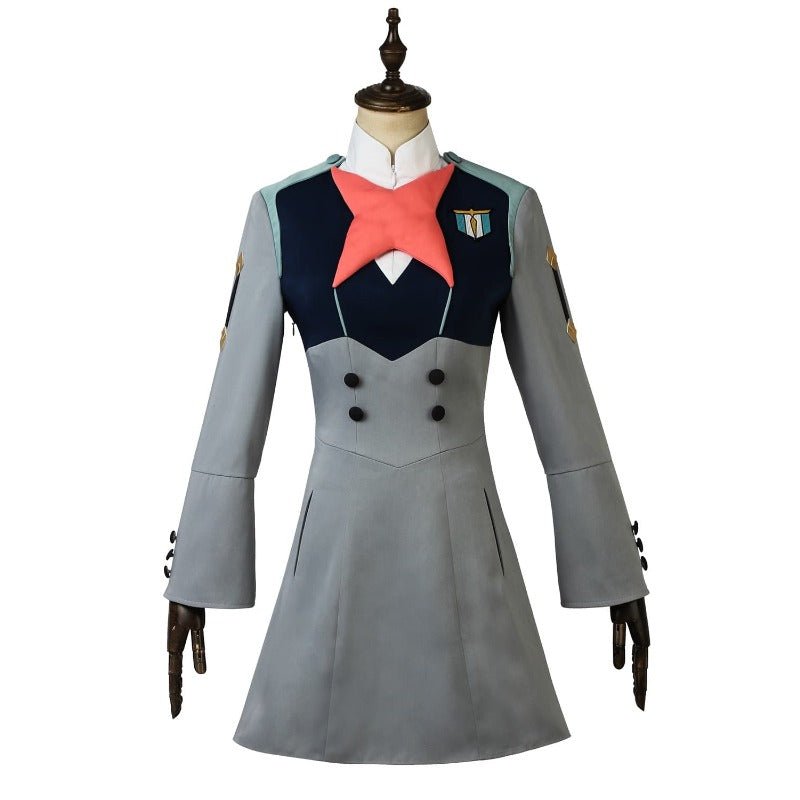 Darling In The FRANXX Ichigo Cosplay Schuluniform Kleid - Maßgeschneidert
