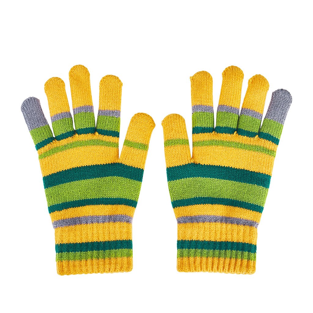 Coraline Gestreifte Handschuhe Kostüm – Perfekt für Halloween & Cosplay Enthusiasten