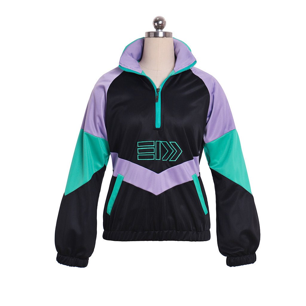 Splatoon Vintage Cosplay Kostüm Oberteil | Unisex Casual Pullover Sweatshirt Mantel für Erwachsene