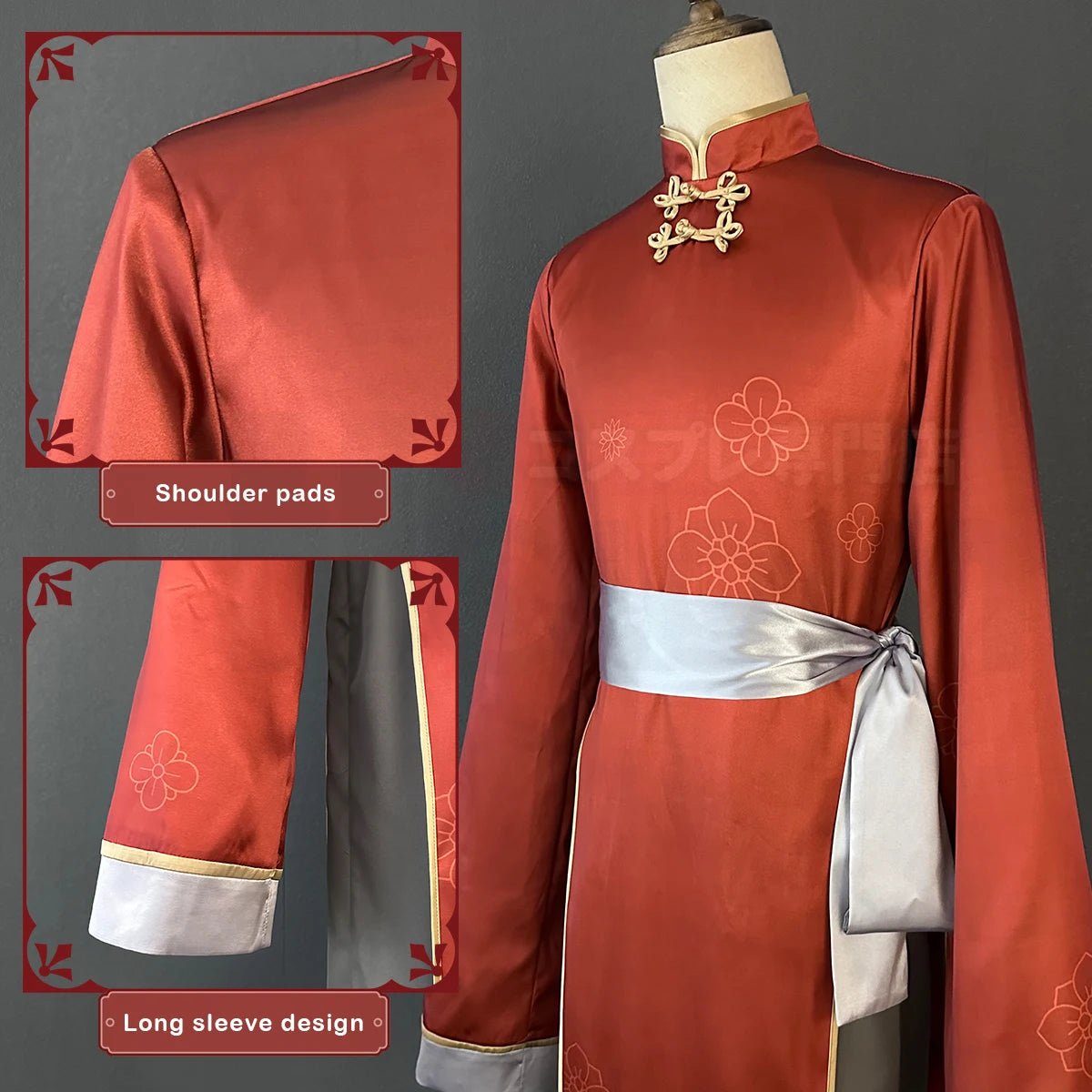 Blue Lock Anime Niko Cosplay China Kostüm Kung Fu Tang Anzug Bühnenperücke Rose Netz Synthetikfasern Verstellbare Größe Geschenk