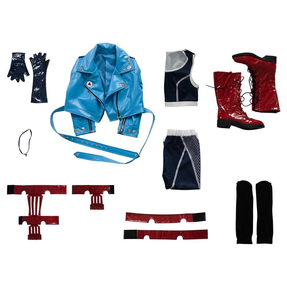 Cammy White Cosplay Kostüm - Street Fighter 6 Outfit für Halloween & Gaming Events