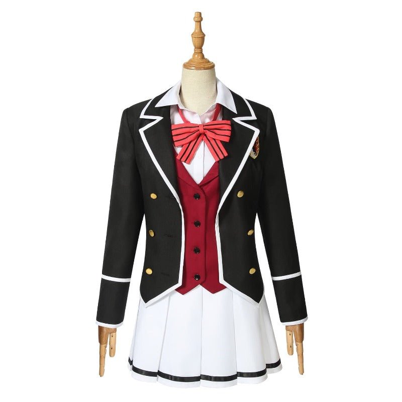 Internat Juliet Schwarze Hunde Haus Damen Uniform Cosplay Kostüm