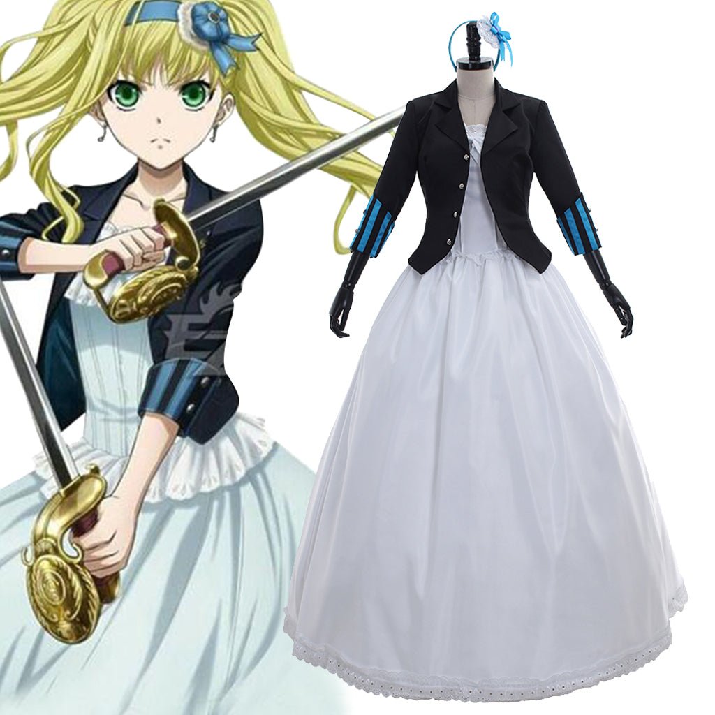Deluxe Black Butler Luxury Cruise Arc Elizabeth Midford Cosplay Kostüm