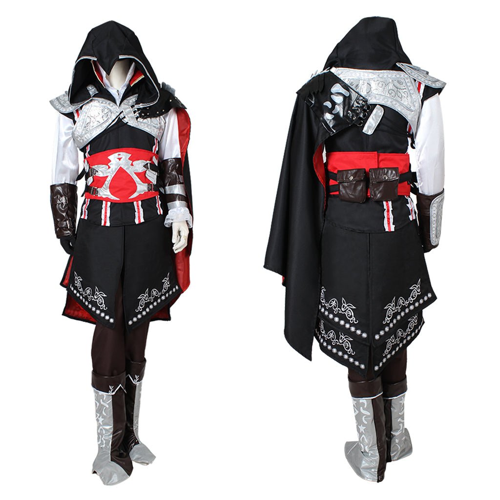 Ezio Assassin's Creed Cosplay Kostüm Vollständiges Outfit für Männer | Spiel Cosplay Serie