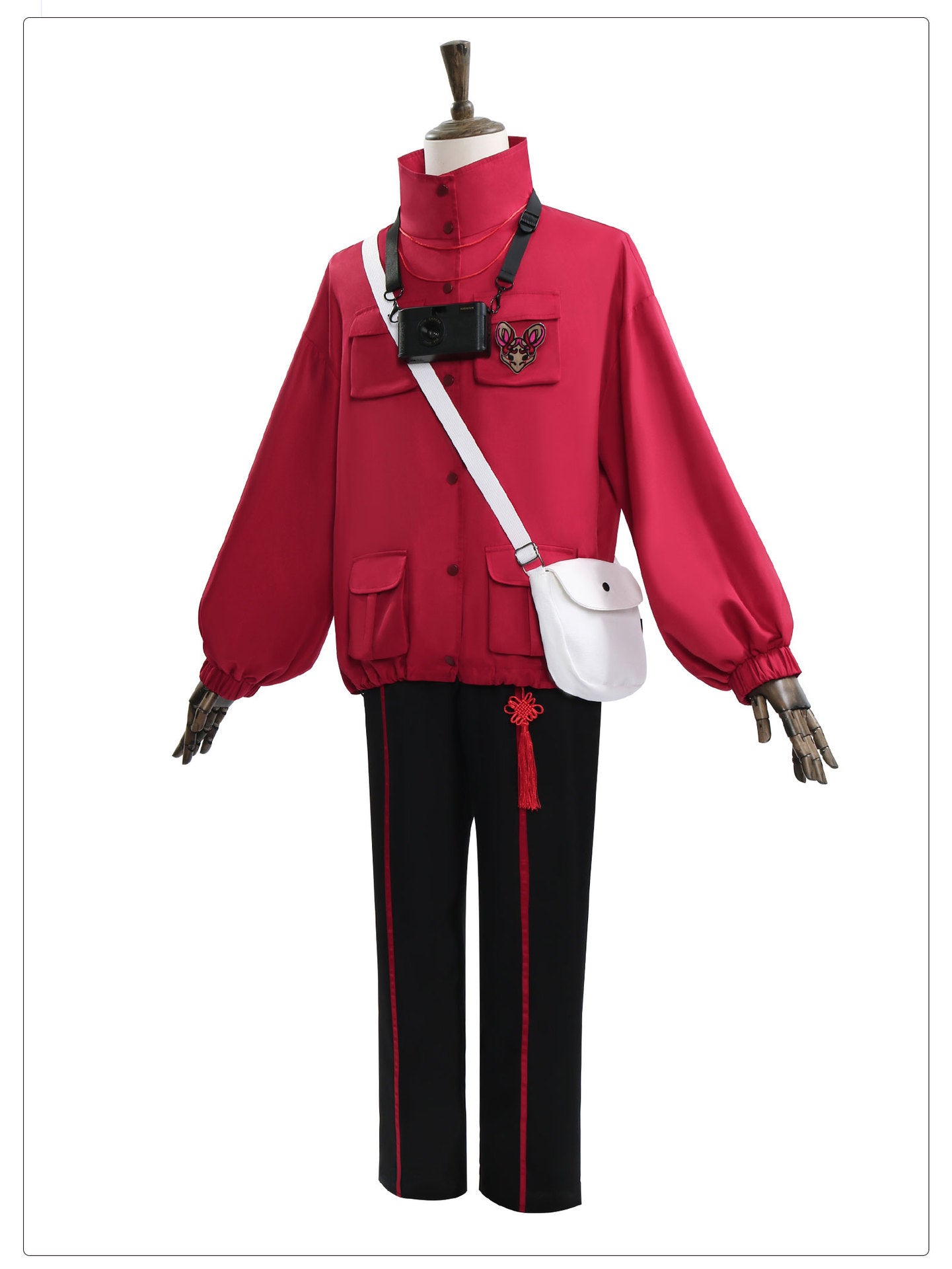 Die siebte Nacht Geistergeschichte Cosplay Kostüm – Yūri Hakamichi Jacke Outfit