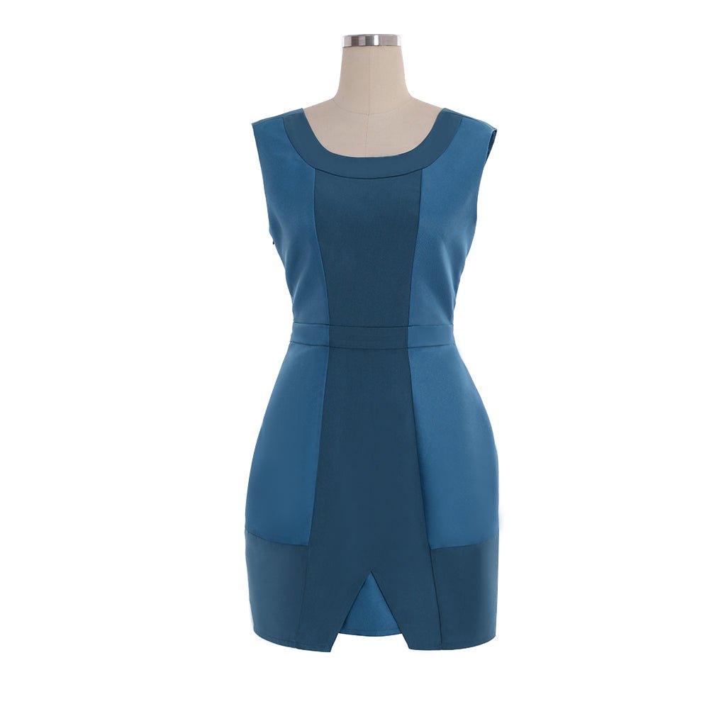 Detroit: Become Human Chloe Cosplay Kostüm | Maßgefertigtes blaues Kleid Vollständiges Set Outfit