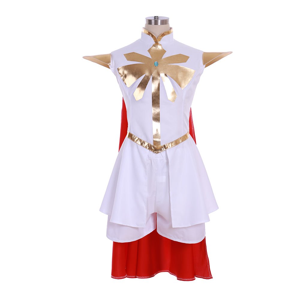 She-Ra und die Prinzessinnen der Macht Weißes Uniform Cosplay Kostüm für Frauen
