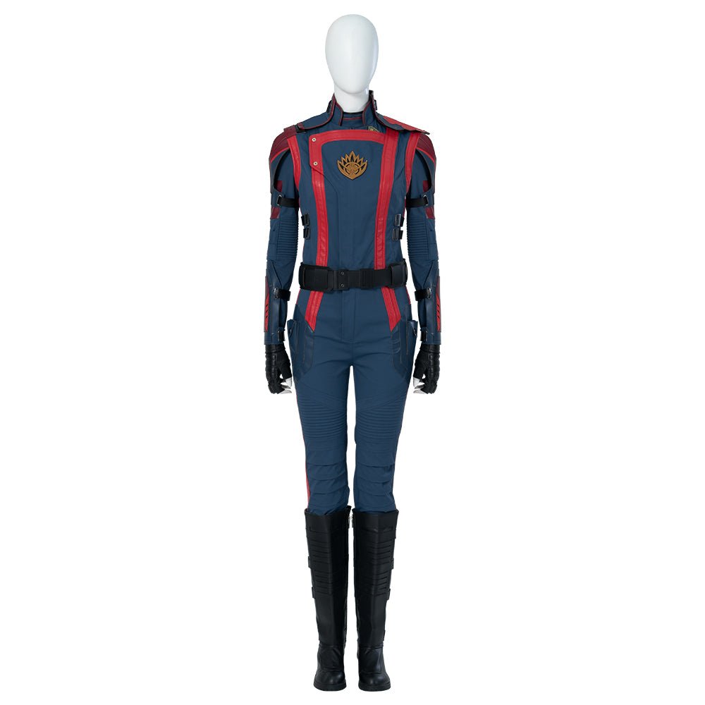 Wächter der Galaxie Vol 3 Mantis Gamora Cosplay Kostüm Set - Universelle Team Uniform für Frauen