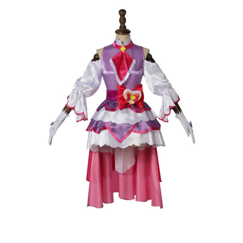 Anime Hugtto! Pretty Cure Cure Ruru Amour Cosplay Kostüm - Elegantes Design für Fans
