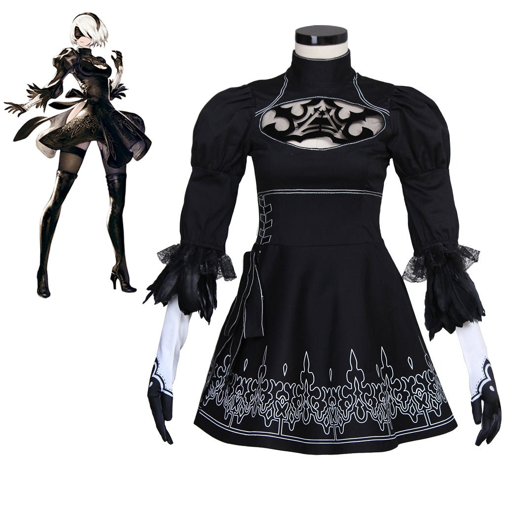 Nier Automata Cosplay Kostüm Yorha 2B | Spiel Cosplay Serie