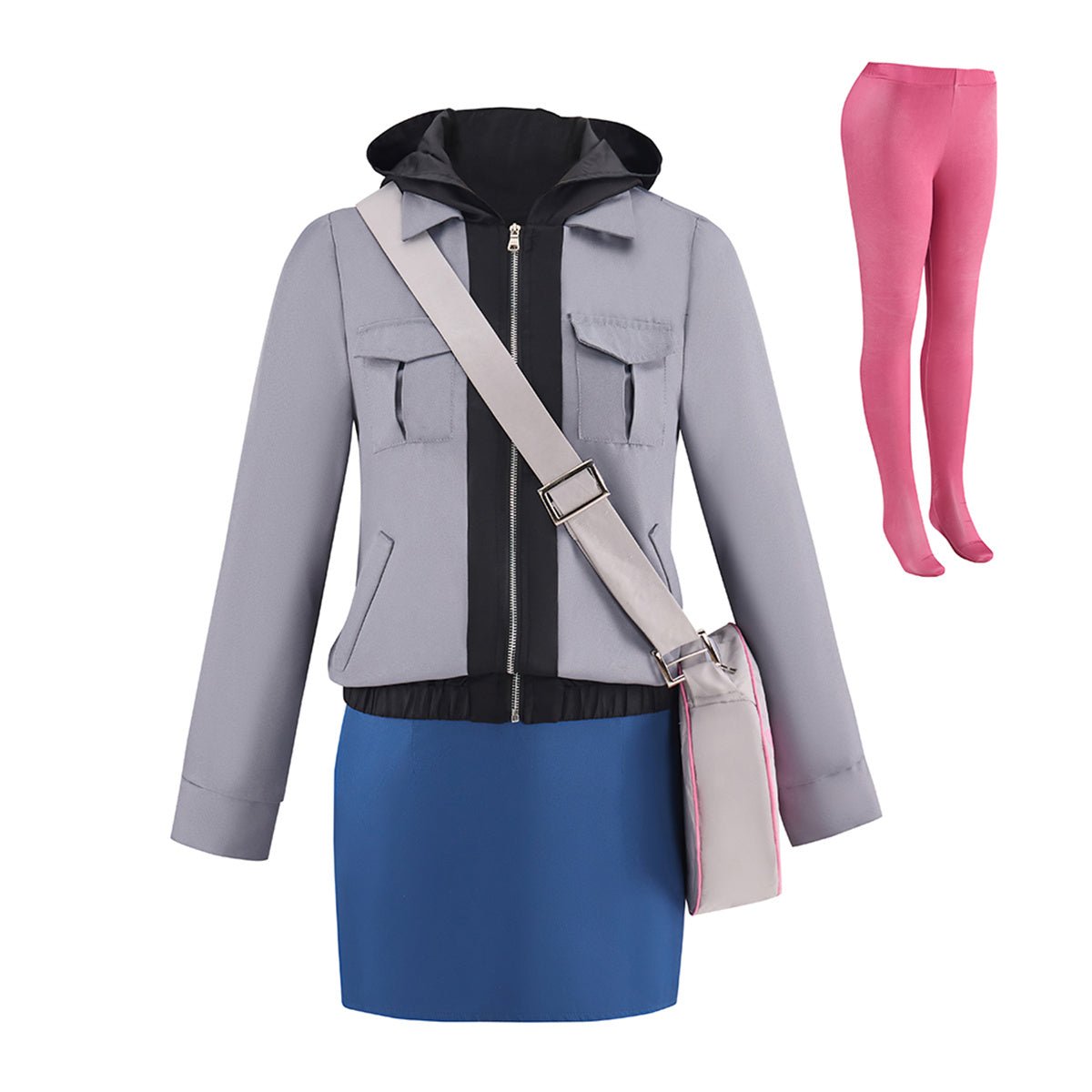 Ramona Flowers Cosplay Kostüm – Offizielles Scott Pilgrim Takes Off Outfit für Halloween & Karneval