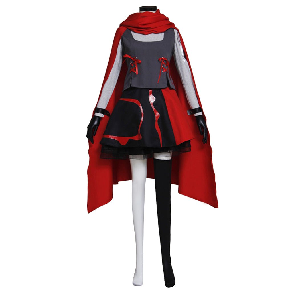RWBY Volume 7 Ruby Rose Cosplay Kostüm - Premium Anime-inspiriertes Outfit für Cosplayer