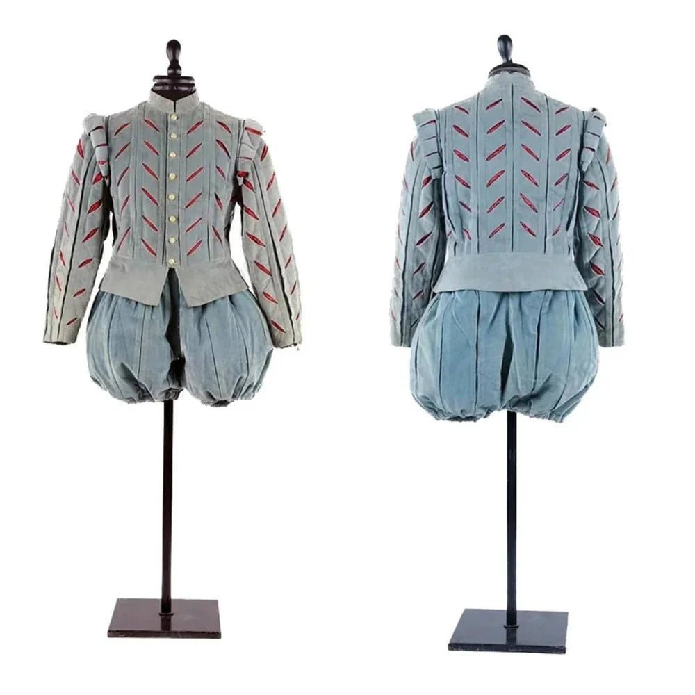 Männer Tudor König & Prinz Kostüm - Mittelalter Renaissance Ritter Outfit