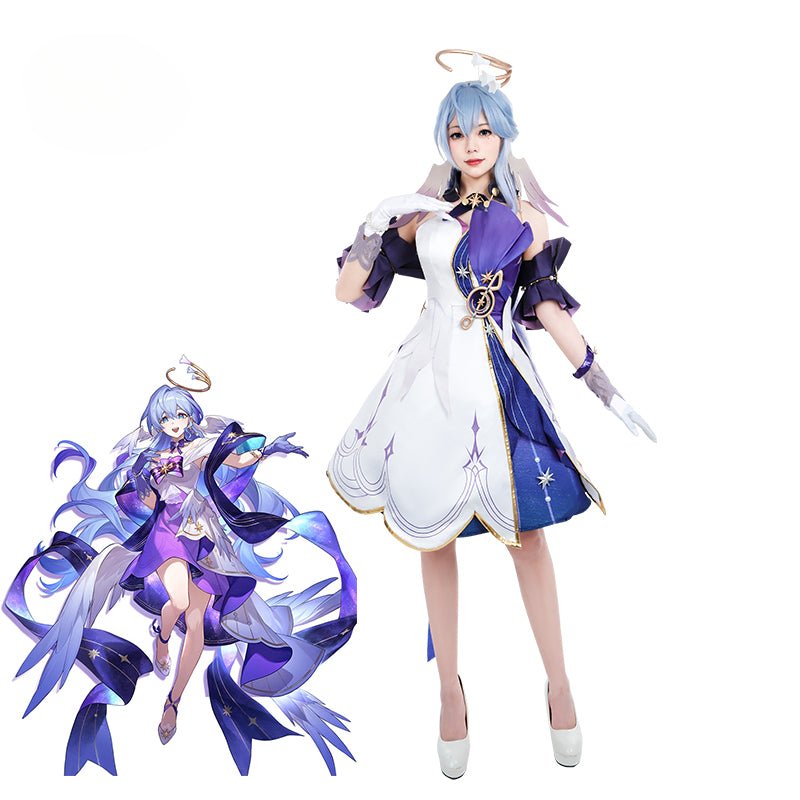 Honkai Star Rail Robin Cosplay Kostüm Idol Sängerin Penacony Damen Halloween Party Kleid Mit Musikalischen Elementen