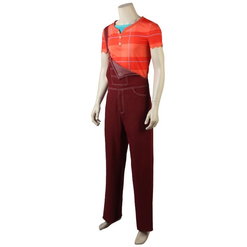 Wreck-It Ralph 2 Ralph Breaks The Internet Cosplay Kostüm Jumpsuit für Erwachsene