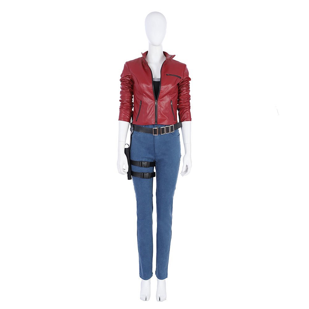 Resident Evil 2 Remake Claire Redfield Cosplay Kostüm - Hochwertiges Spiel-Outfit