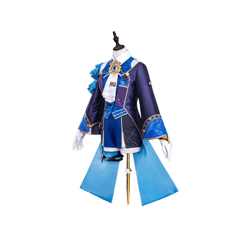 Honkai: Star Rail Misha Cosplay Kostüm - Galaktischer Abenteurer Uniform und Perücke Set