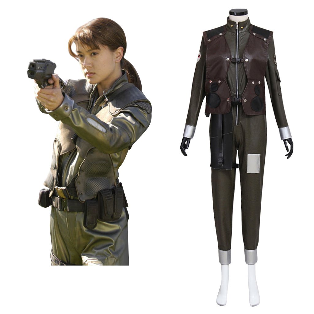 Gamora Cosplay Kostüm Outfits Halloween Karneval Anzug