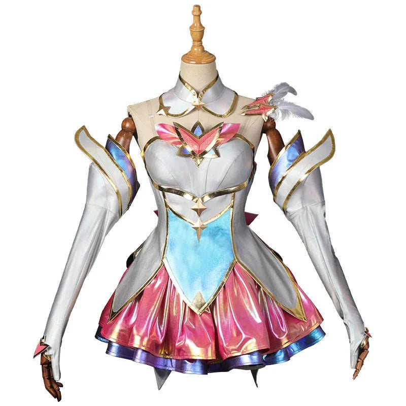 LOL Star Guardian Kaisa Cosplay Kostüm Rock Uniform für Damen Halloween Party Anzug