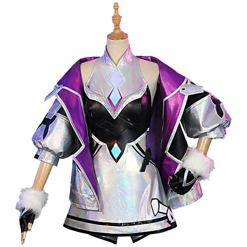 LOL Fantasy Spirit Miss Fortune Cosplay Kostüm Vollständiges Set für Frauen
