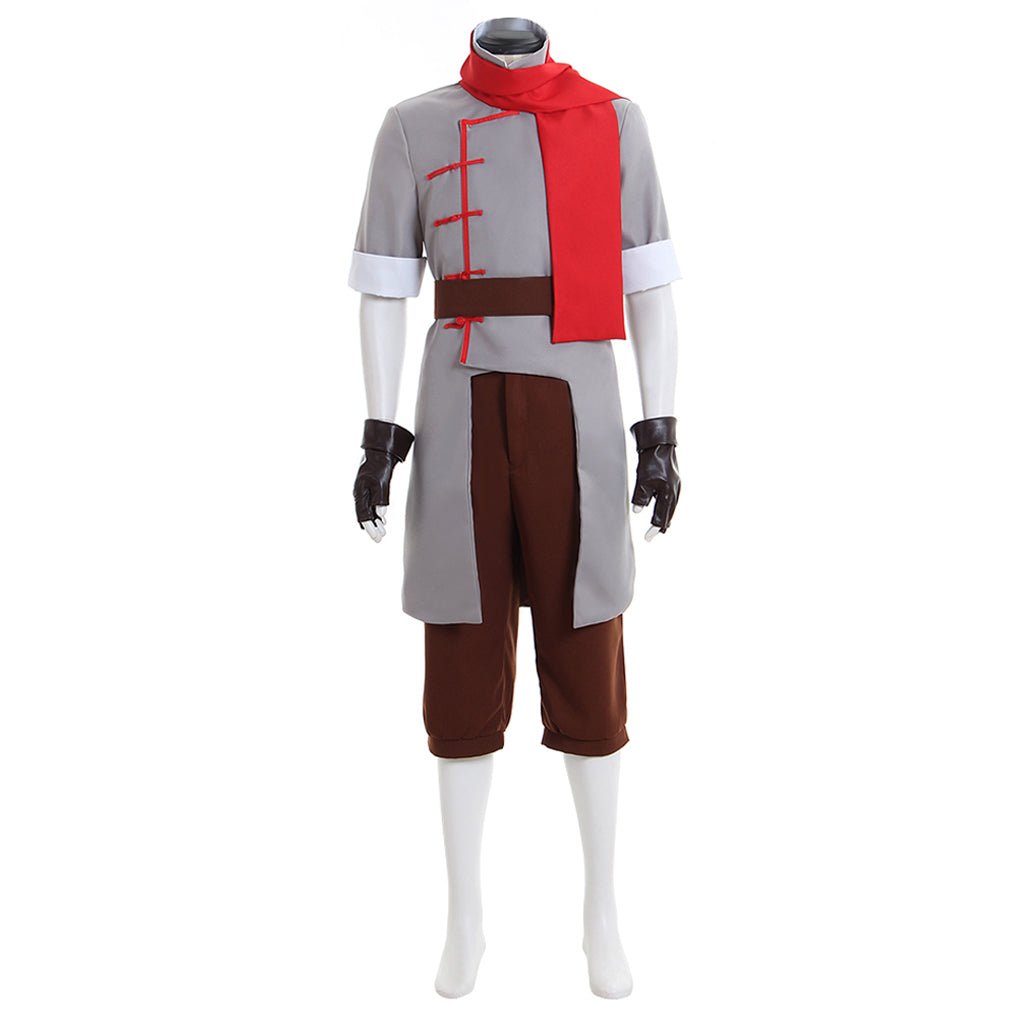 Avatar Die Legende von Korra Feuerbeherrscher Mako Cosplay Kostüm | Echtes Feuerbeherrscher Outfit