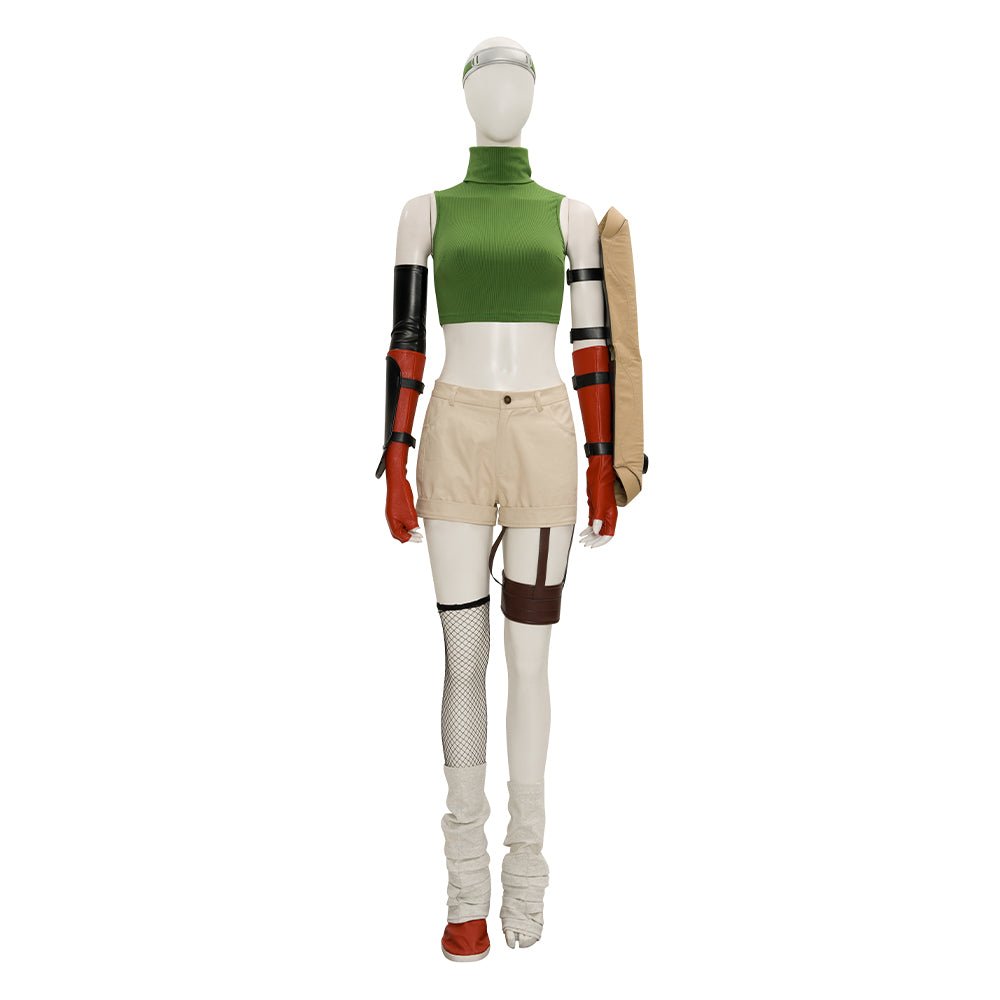 Yuffie Kisaragi Cosplay Kostüm von Final Fantasy VII - Halloween und Festival Outfit für Damen