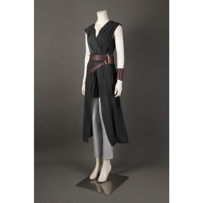 Star Wars: Der letzte Jedi Rey Cosplay Kostüm Halloween Uniform für Frauen