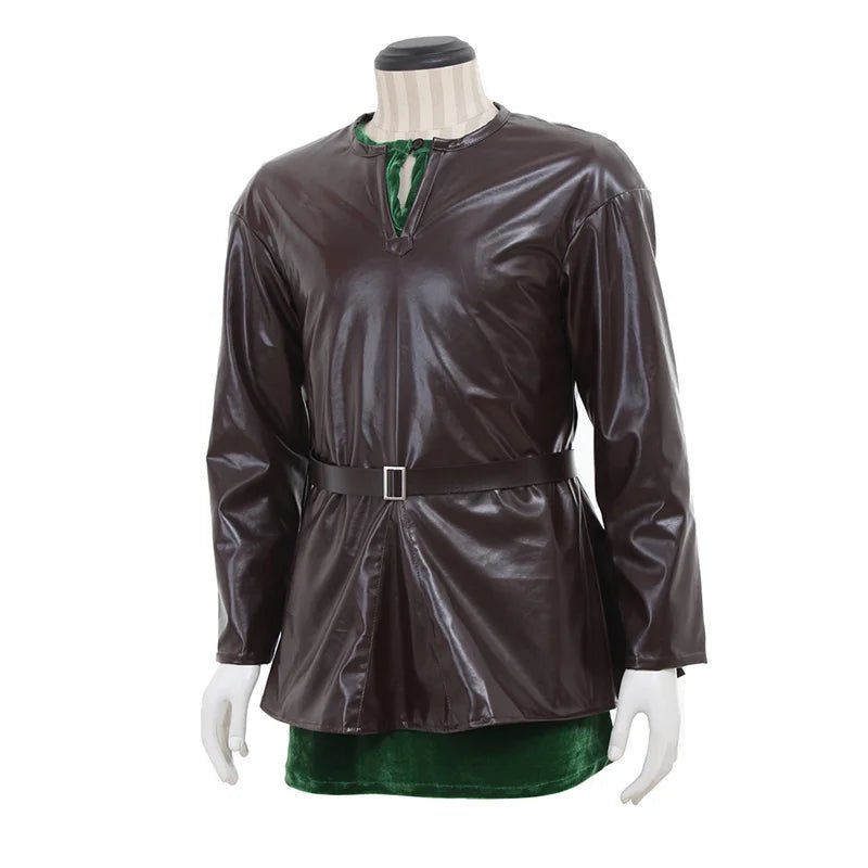 Männer Wikinger Mittelalter Hemdkostüm | Tudor Herr Fancy Dress für Halloween & Cosplay von Silberkönig