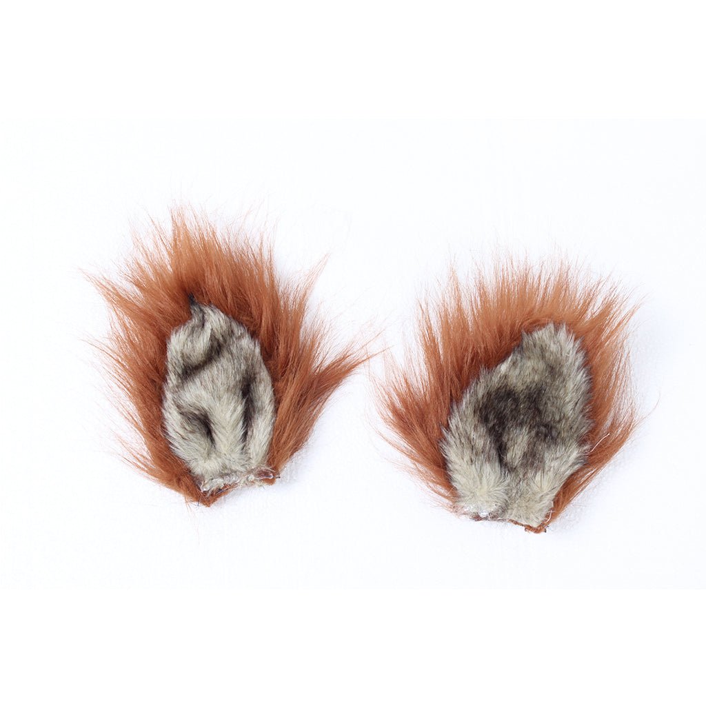 Zootopia Fox Nick Wilde Cosplay Kostüm Komplettset - Vollständiges Halloween-Kostüm mit Ohren und Schwanz