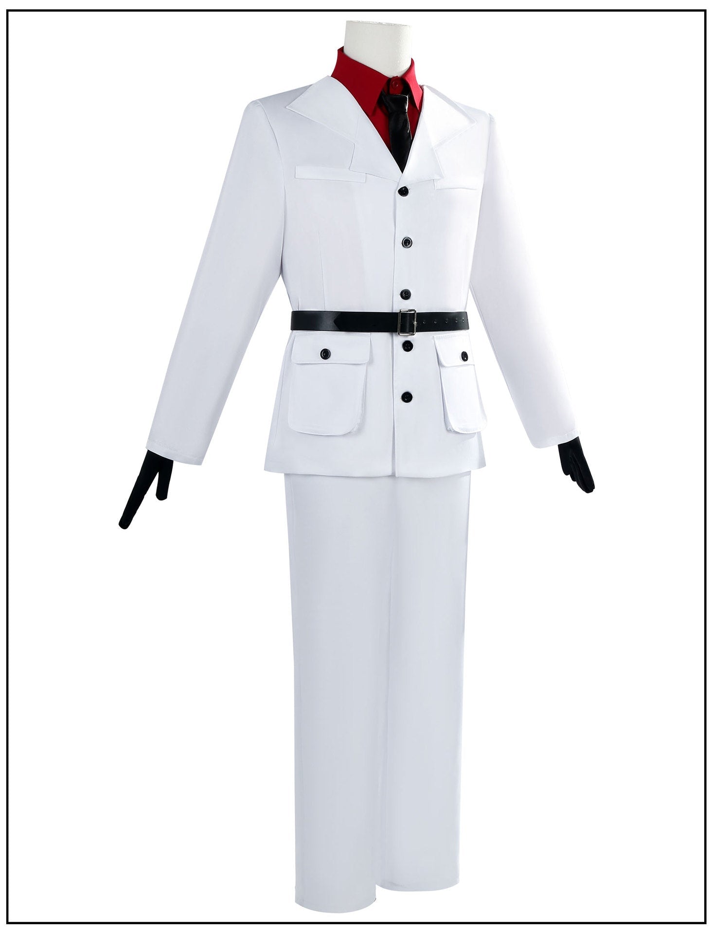 Die siebte Nacht Geistergeschichte Cosplay Kostüm - Heibai Wuchang Anzug Set