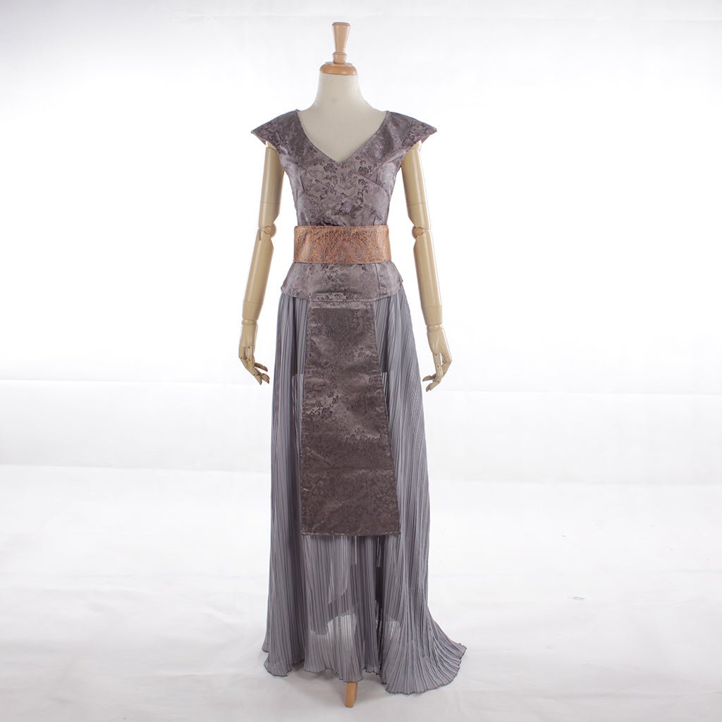 Daenerys Targaryen Kleid - Mittelalterliches Königin Kostüm | Vintage Bodenlanges Cosplay für Frauen