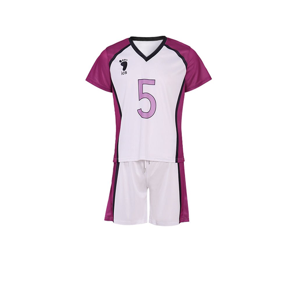 Haikyuu!! Tendo Satori Shiratorizawa Trikot Cosplay Kostüm - Anime Volleyball Team Cosplay Outfit