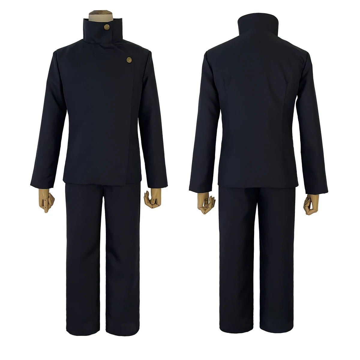 Jujutsu JJK Manga Anime Fushiguro Megumi Cosplay Kostüm Perücke Dunkelblaue Jacke Hose Uniform