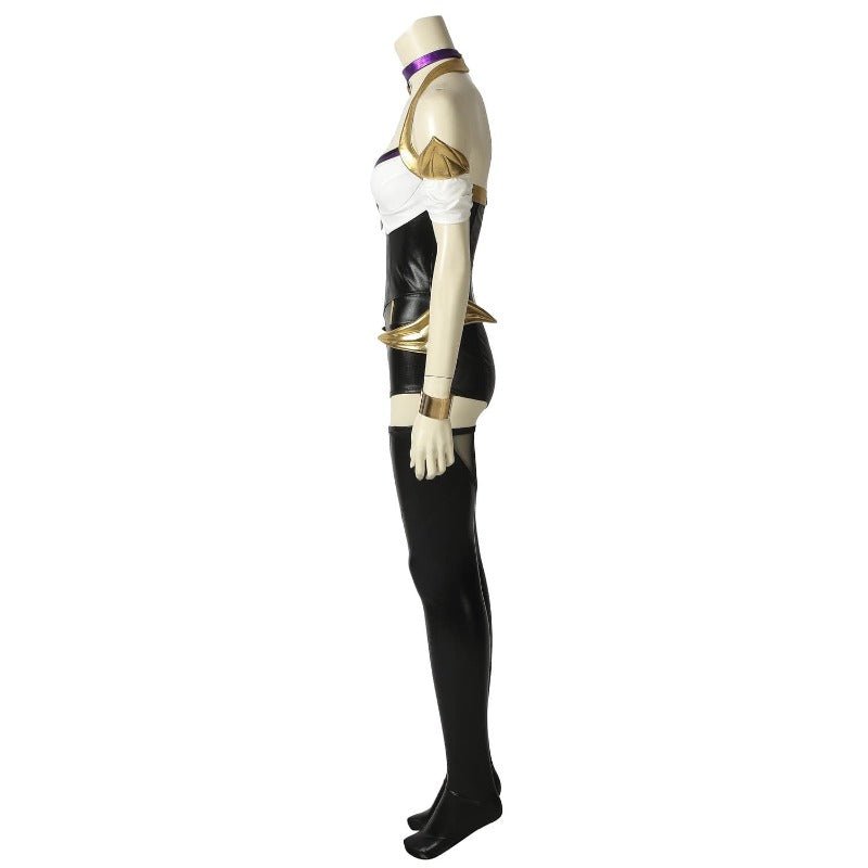 League of Legends K/DA Ahri Cosplay Kostüm - Stilvolles Leder Outfit für Cosplay Fans