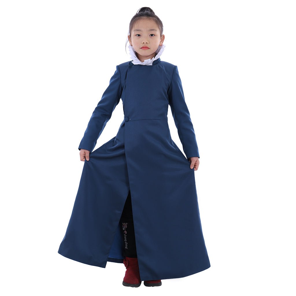 Kinder Reine Blaue Chor Kasel Cosplay Kostüm Robe Pastoren Kasel Römische Blaue Kasel Robe Liturgische Gewandung