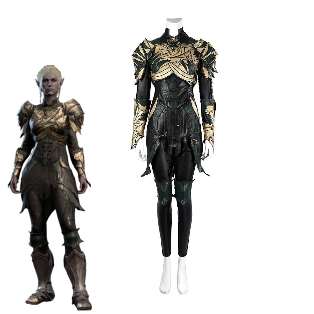 Minthara Cosplay Kostüm für Frauen Punk Retro Kampfanzug Halloween Karneval Party Krieger Verkleidung