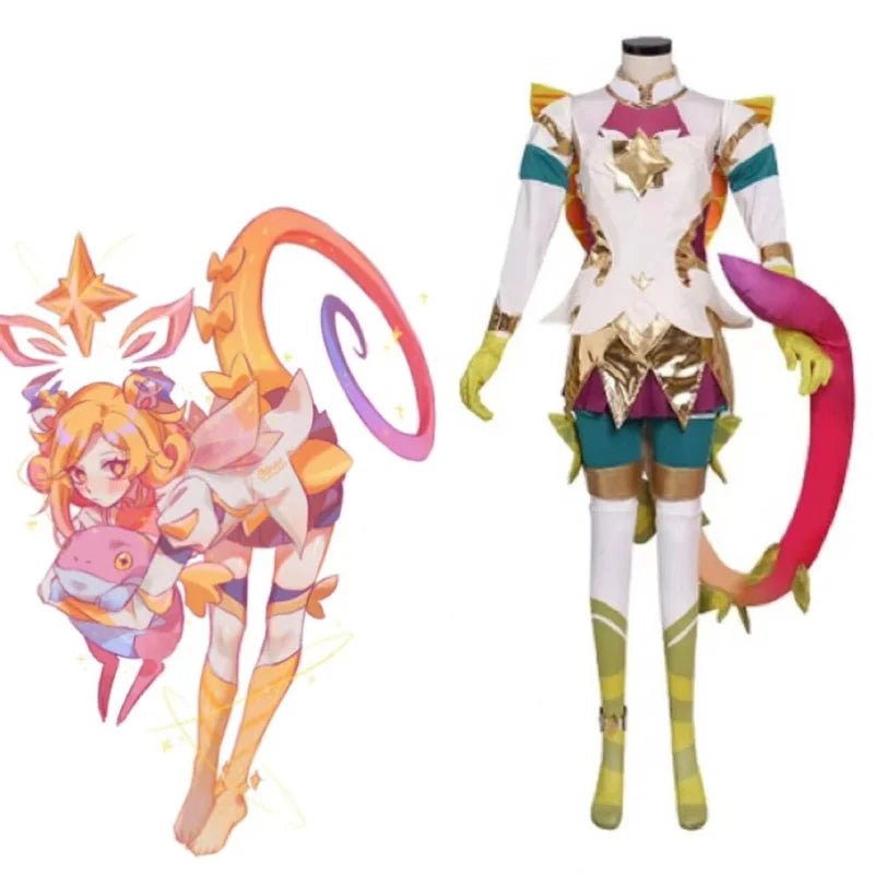LOL Wächter Neeko Prestige Edition Cosplay Kostüm für Frauen - Halloween Party Outfit