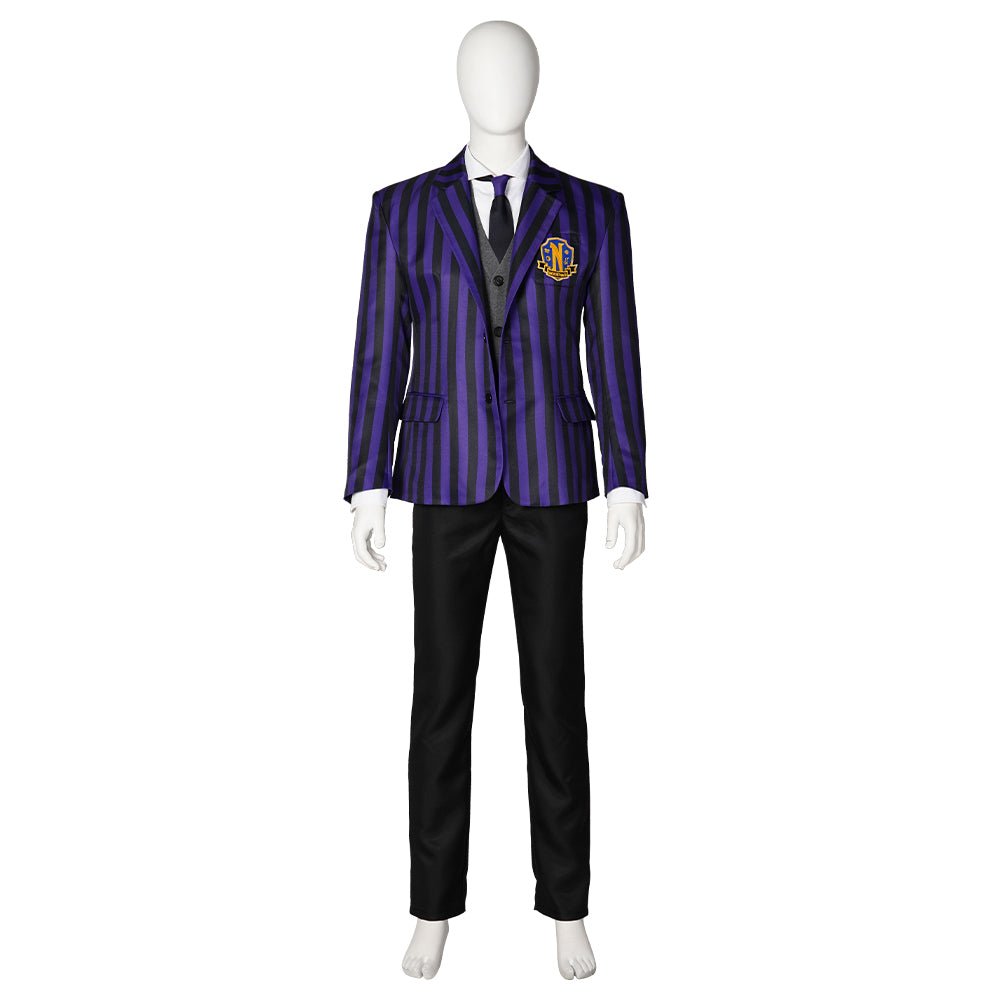 Wednesday Addams Cosplay Kostüm - Entdecke den Gothic Charme