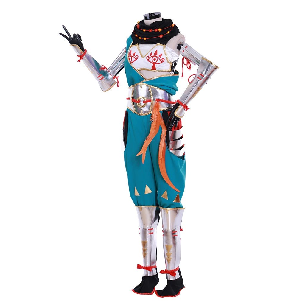 Game Impa Cosplay Kostüm Frauen Fantasia Crop Top Hose Kampfanzug Halloween Karneval Party Krieger Verkleidung Uniform