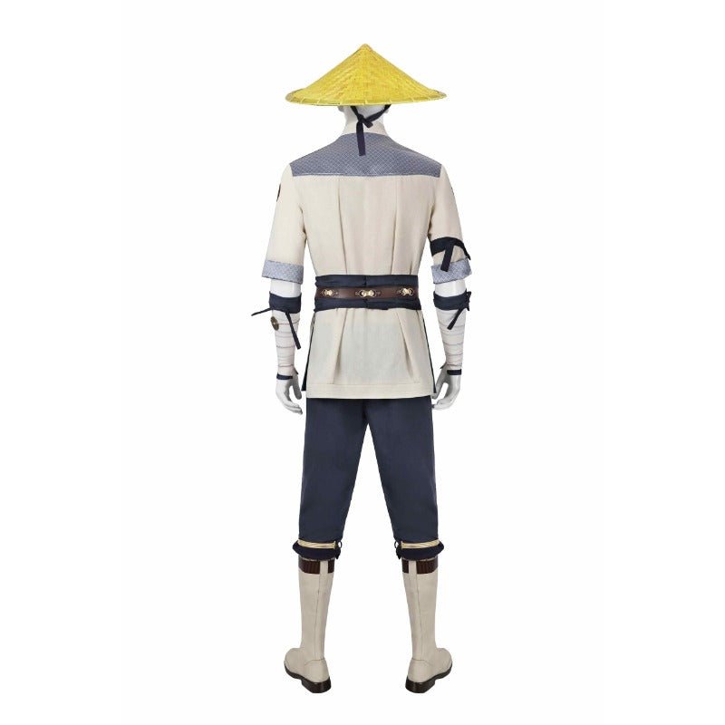 Mortal Kombat 1 Raiden Cosplay Kostüm Vollständiges Set Kampfuniform für Halloween & Partys