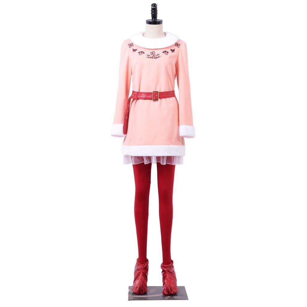 Buddy und Jovie Elf Paar Cosplay Kostüm | Weihnachtsfilm Kostüme für Paare | Buddy der Elf Grünes Outfit