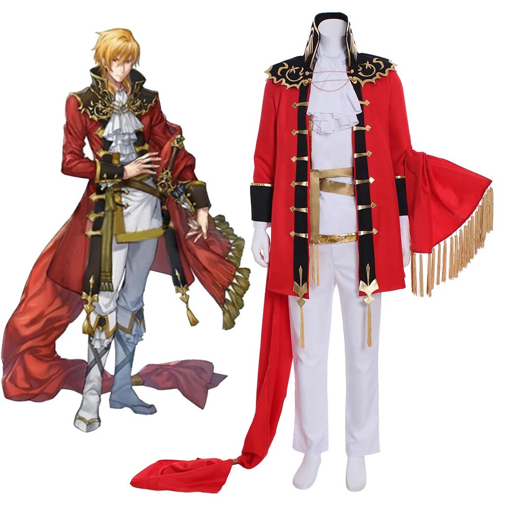 Eltshan Cosplay Fire Emblem Spiel Kostüm für Männer Elegante Ritter Uniform Halloween Party Weihnachts Karneval Show Outfits