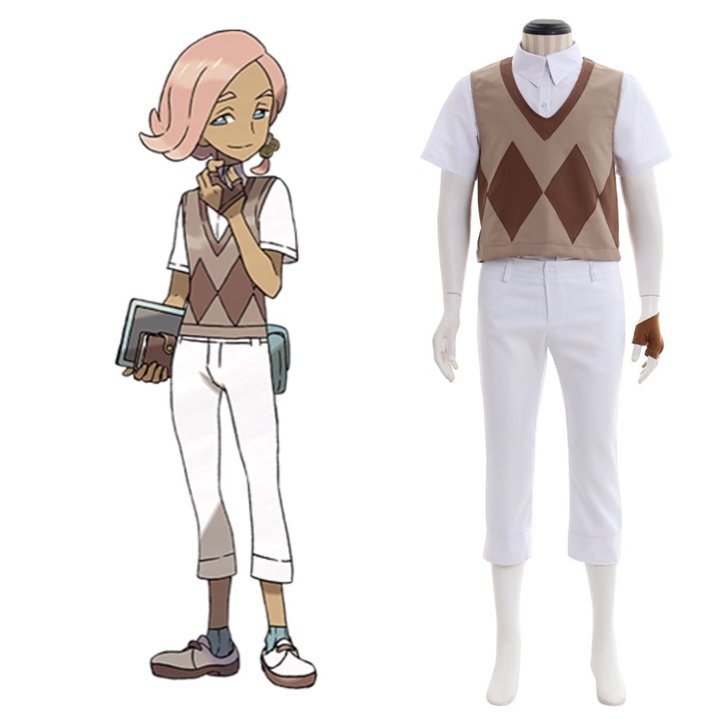 Captain Ilima Cosplay Kostüm – Pokémon Sonne und Mond Anime Charakter Outfit