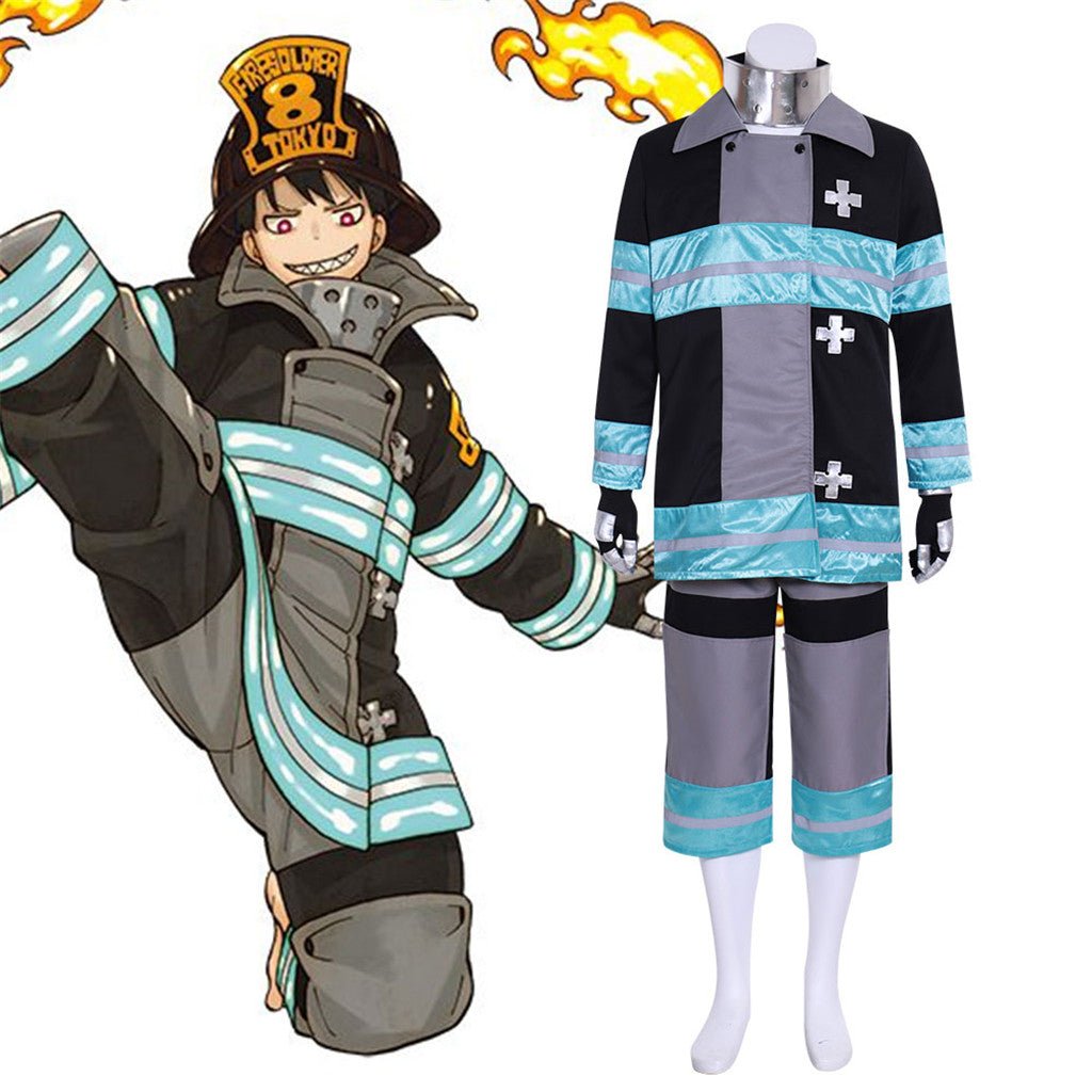 Enen no Shouboutai Männer Arbeitskleidung Outfit für Anime Fans