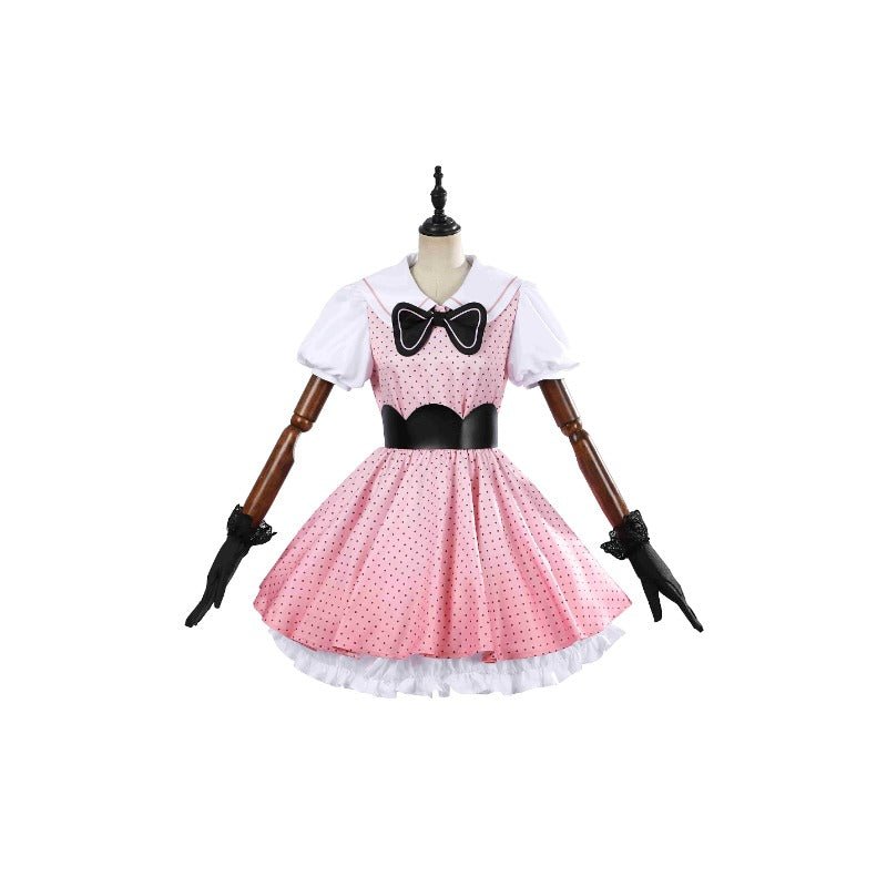 Damen Anime Arima Kana Cosplay Kostüm Halloween Kleid Vollständiges Set Maßgeschneidert