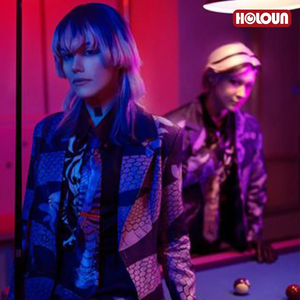 Tokyo Anime Cosplay Kostüm Rindo Haitani Schlangenanzug Lila Casual Tragen Halloween Weihnachtsgeschenk