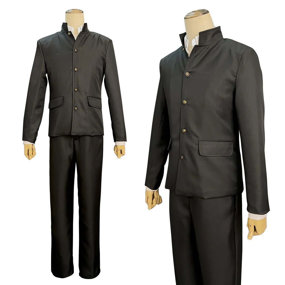 Blue Lock Anime Chigiri Cosplay Kostüm Perücke Schwarz DK Schuluniform Anzug Rose Netz Synthetische Fasern Verstellbare Größe Geschenk