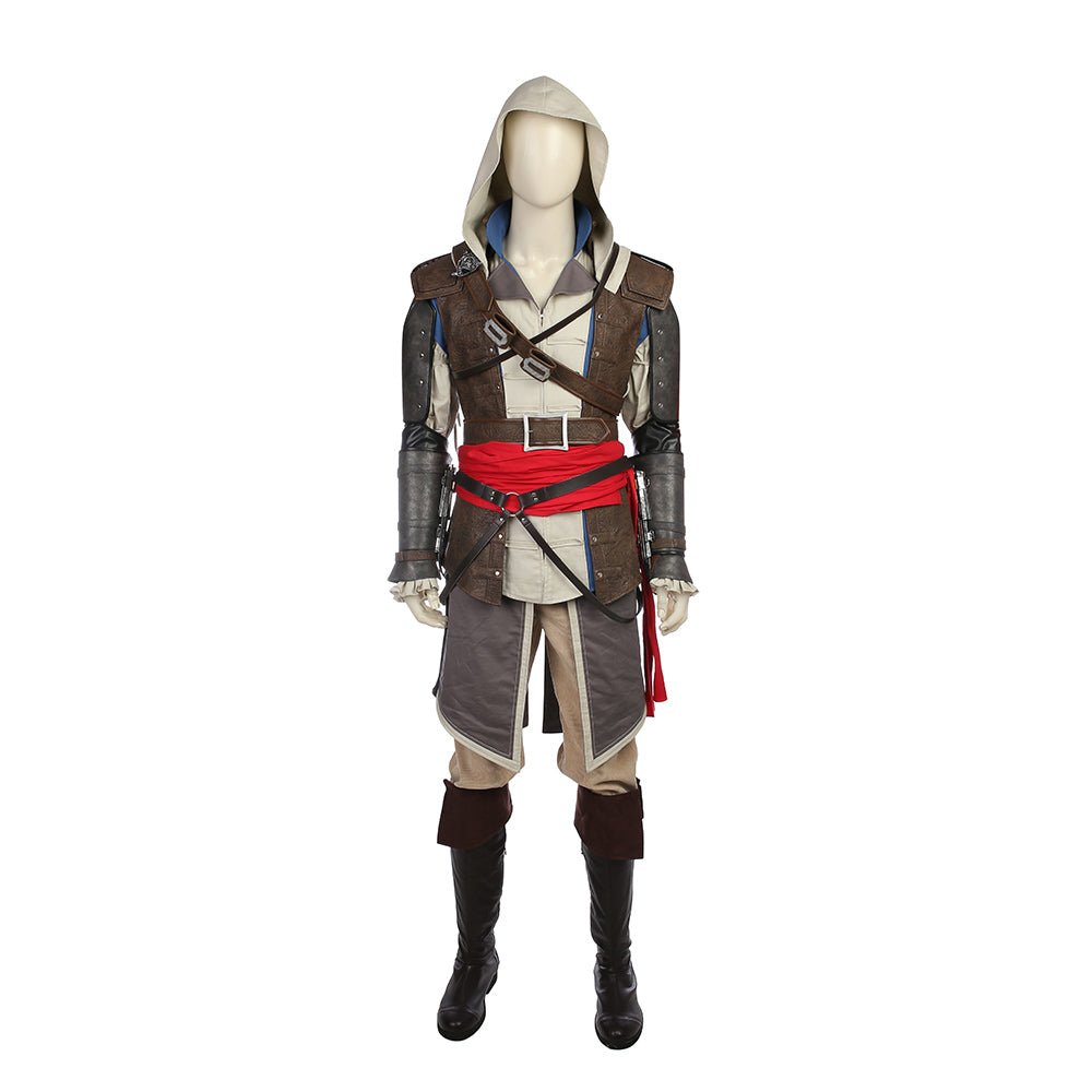 Assassin's Creed 4 Black Flag (Upgradierte Version) Edward Kenway Cosplay Kostüm