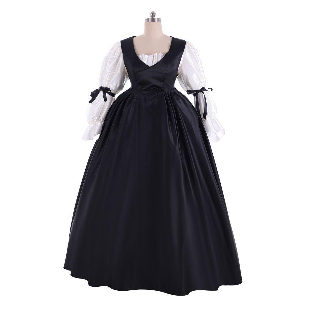 Outlander Claire Fraser Schottisches Highland Cosplay Kostüm | Damen Mittelalterliches Tagkleid für Cosplay